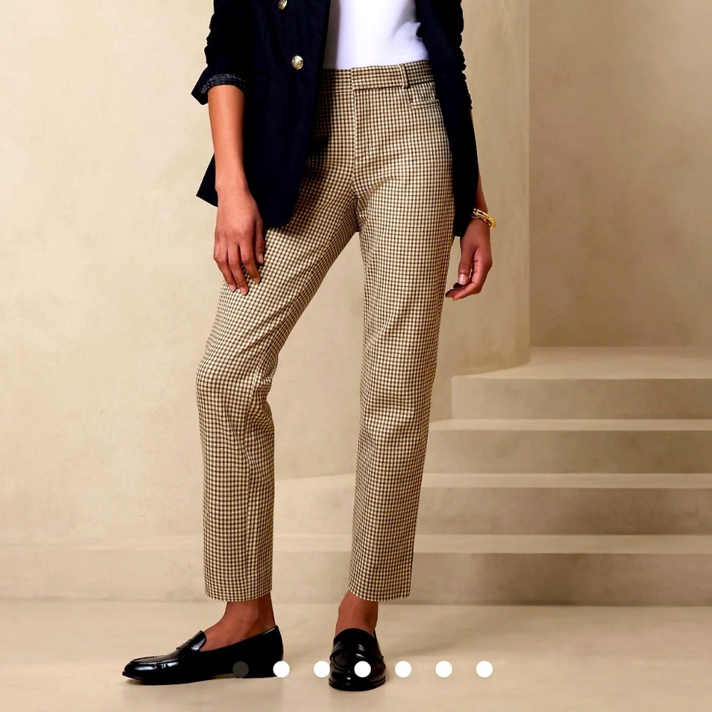 NWT Banana Republic BI-STRETCH SLIM PANT